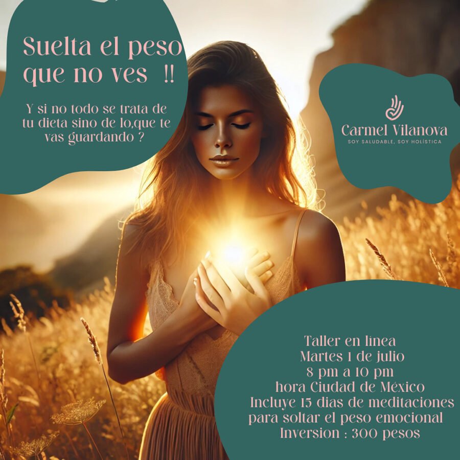 Taller suelta el peso que no ves !