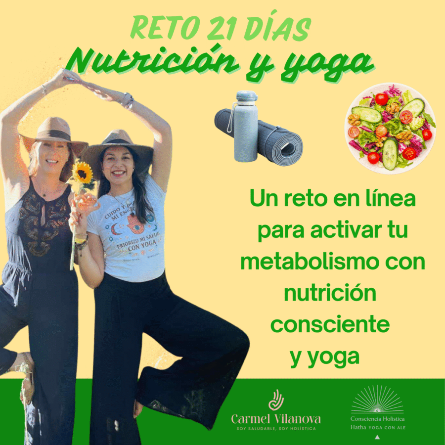 Reto 21 días , activa tu metabolismo con yoga y nutrición ! ✨💛